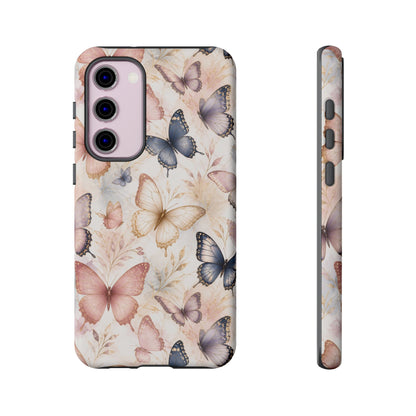 Butterfly Pastels Phone Case: Tough Case for iPhone and Samsung Galaxy devices