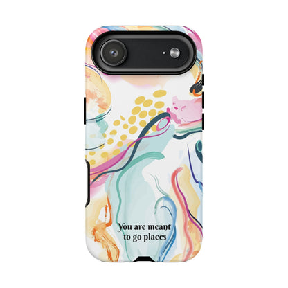 You are meant to go places: Tough Cases for iPhone, Samsung Galaxy and Google Pixel devices