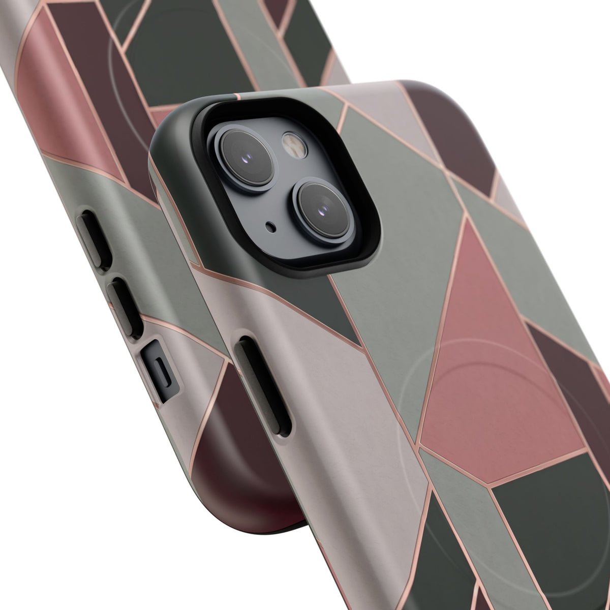 Geometric Luxe MagSafe Phone Case for iPhone