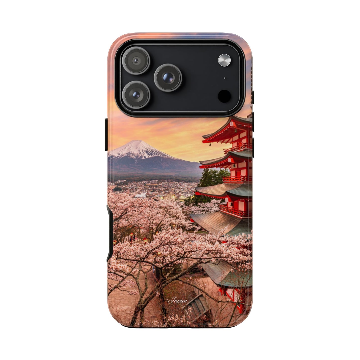 Mt. Fuji Sakura Dreams Phone Case for iPhone, Samsung Galaxy and Google Pixel devices