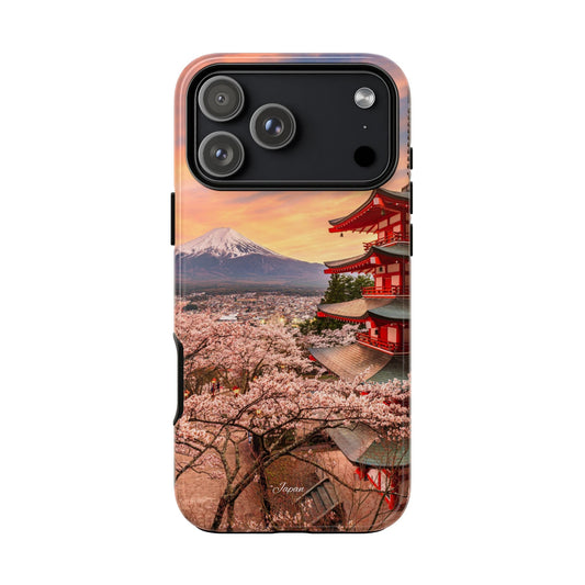 Mt. Fuji Sakura Dreams Phone Case for iPhone, Samsung Galaxy and Google Pixel devices