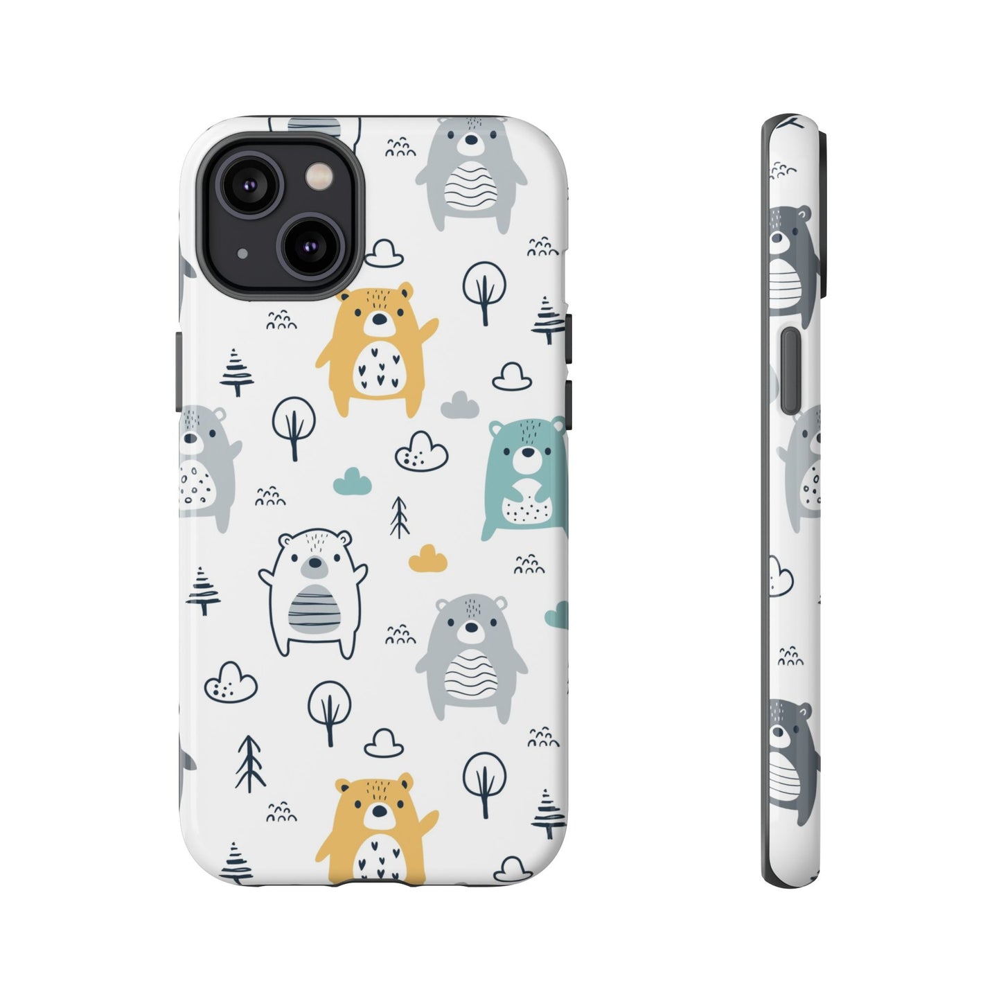 Bear Friends: Cute Phone Case for iPhone, Samsung Galaxy and Google Pixel devices