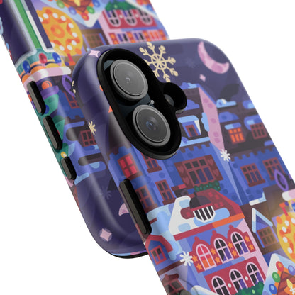 Christmas Fair in Old Town: Holiday-Themed case for iPhone, Samsung Galaxy and Google Pixel