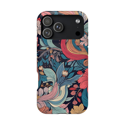 Floral Charm (MagSafe version): Fashion Phone Case for iPhone