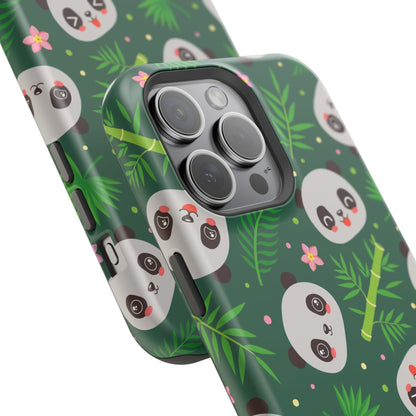 Cute Panda: Phone case for Apple iPhone (MagSafe compatible)