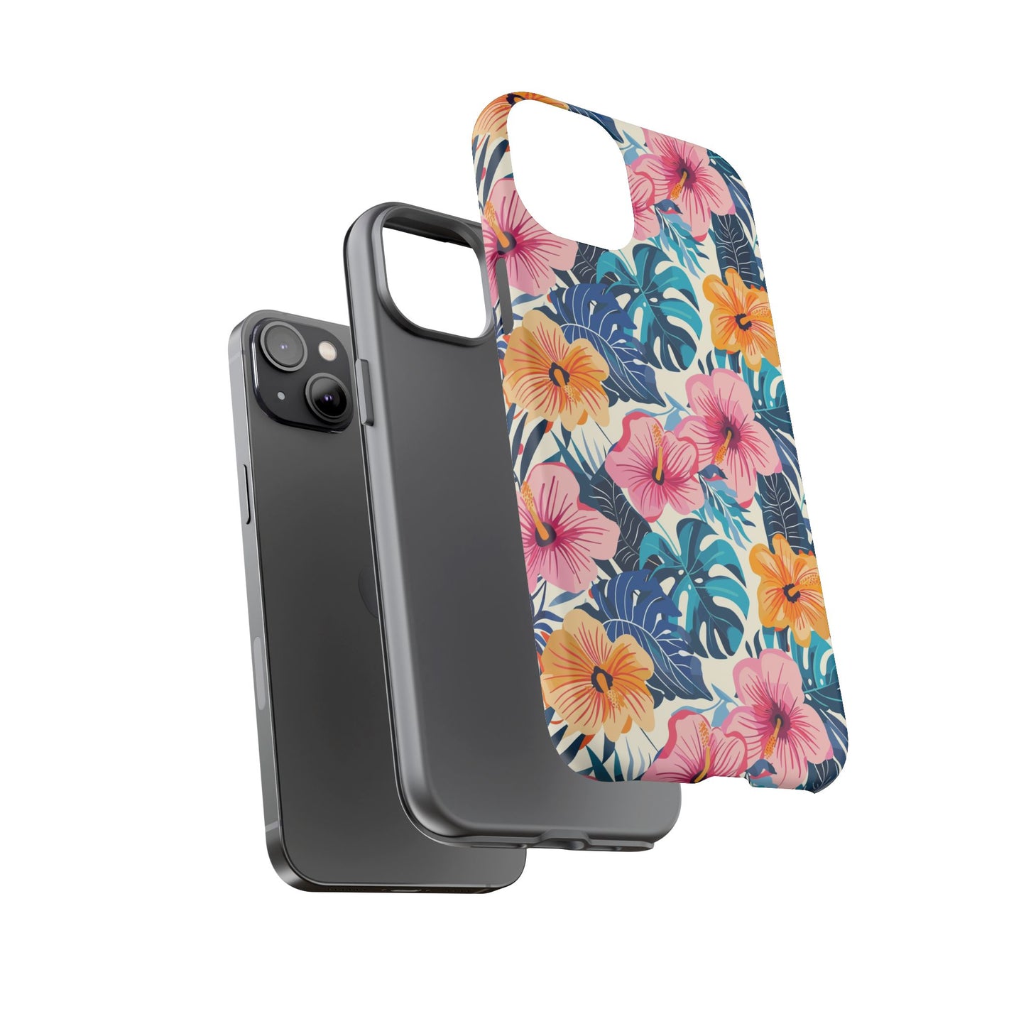 Hibiscus: Cute Floral Phone Case for iPhone, Samsung and Google Pixel