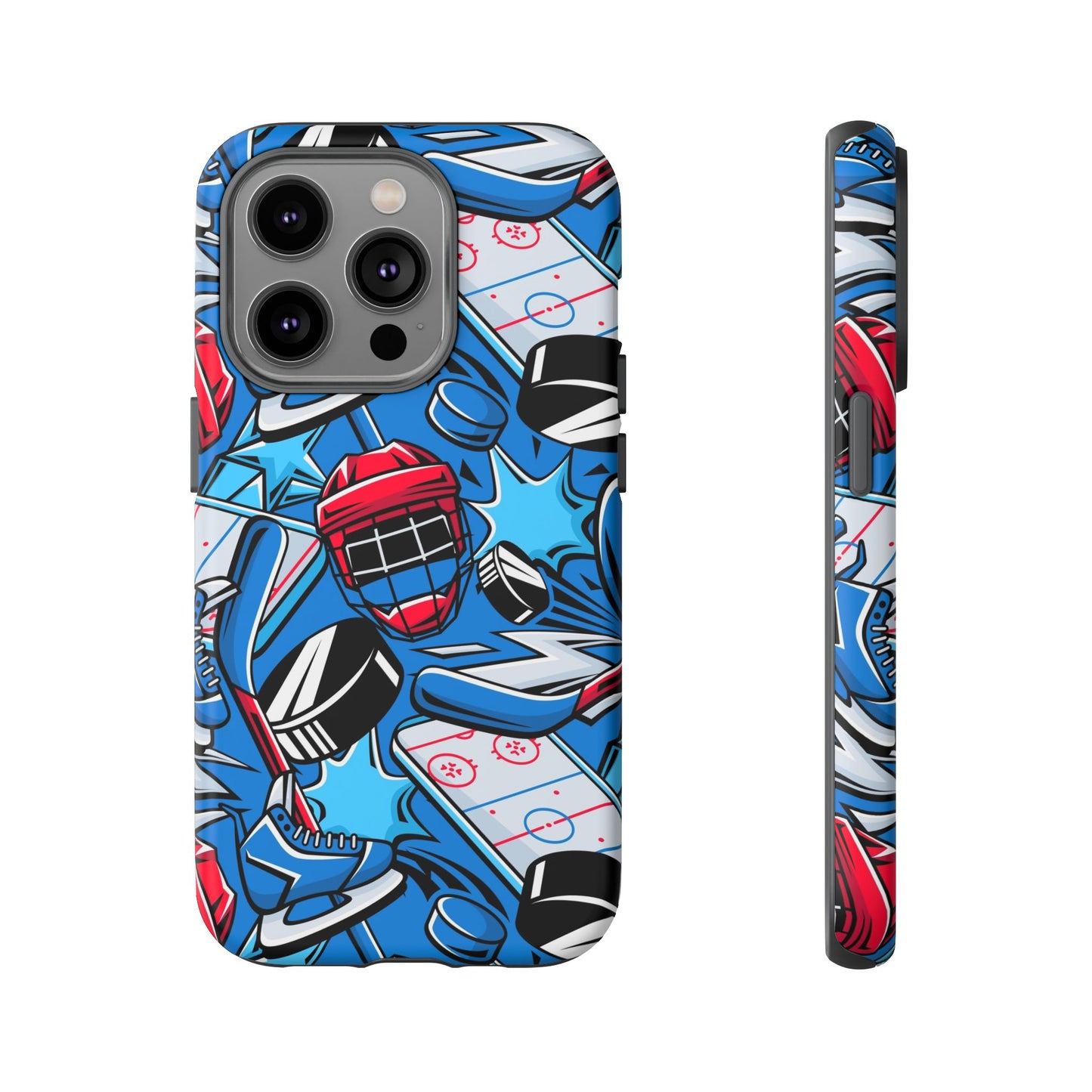 Ice Hockey PowerPlay: Sports-Inspired Phone Case for iPhone, Samsung Galaxy and Google Pixel devices