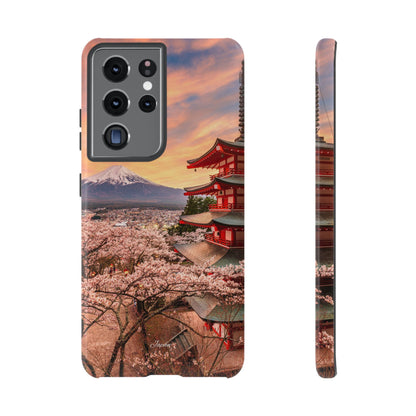 Cherry Blossoms Mt. Fuji phone case for iPhone, Galaxy and Pixel devices