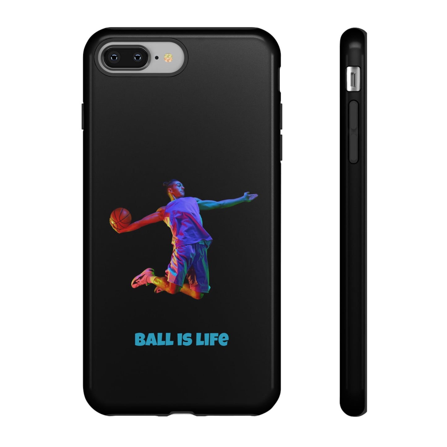 Ball is Life: Basketball Inspired Phone Case for iPhone, Samsung Galaxy and Pixel Devices