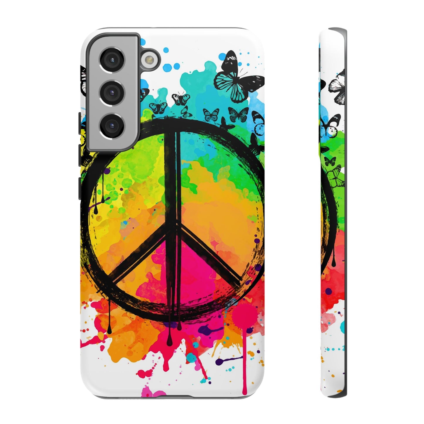Peace Bloom: Inspiring Phone Case for iPhone and Samsung Galaxy