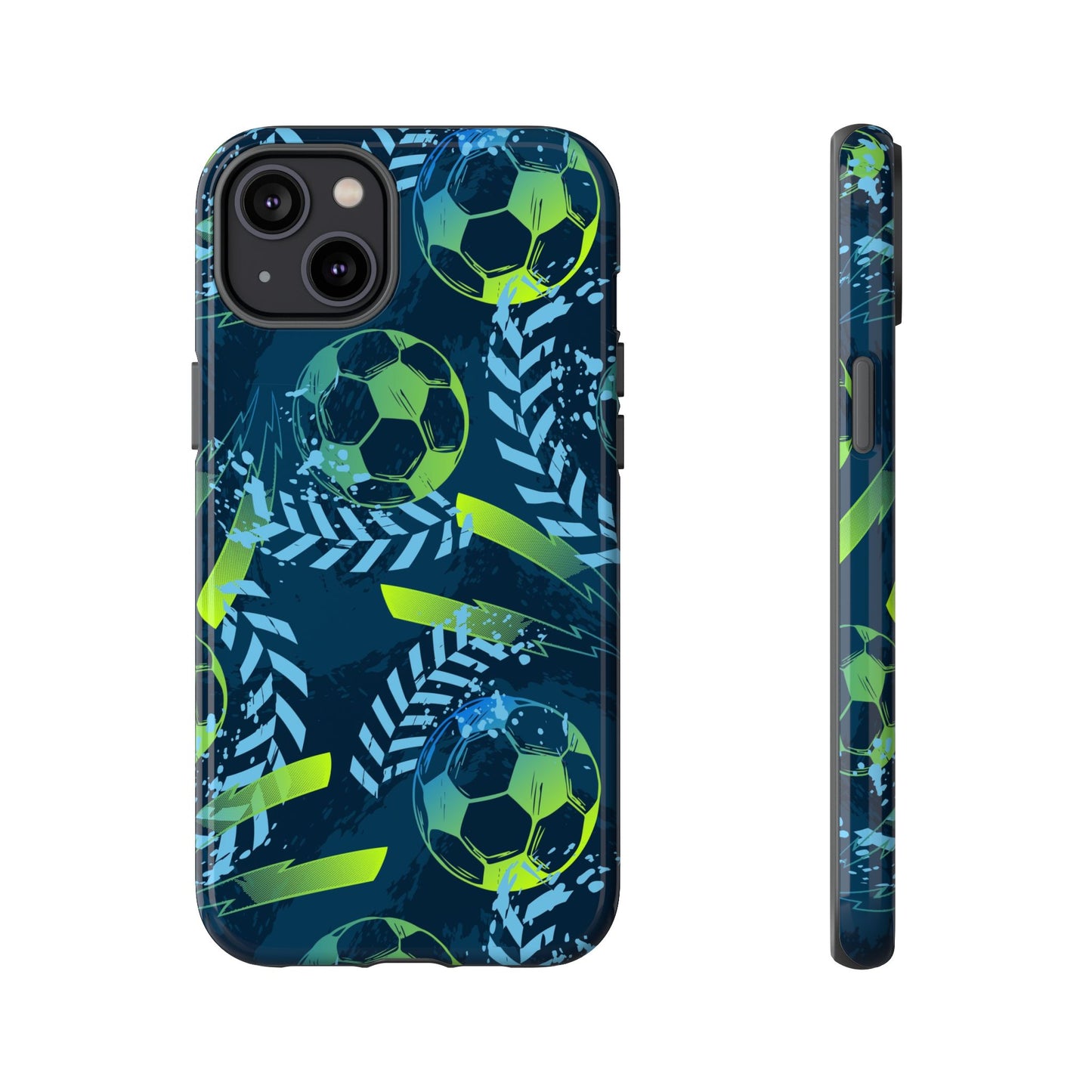 Football Grunge: Sporty Phone Case for iPhone, Samsung Galaxy and Google Pixel