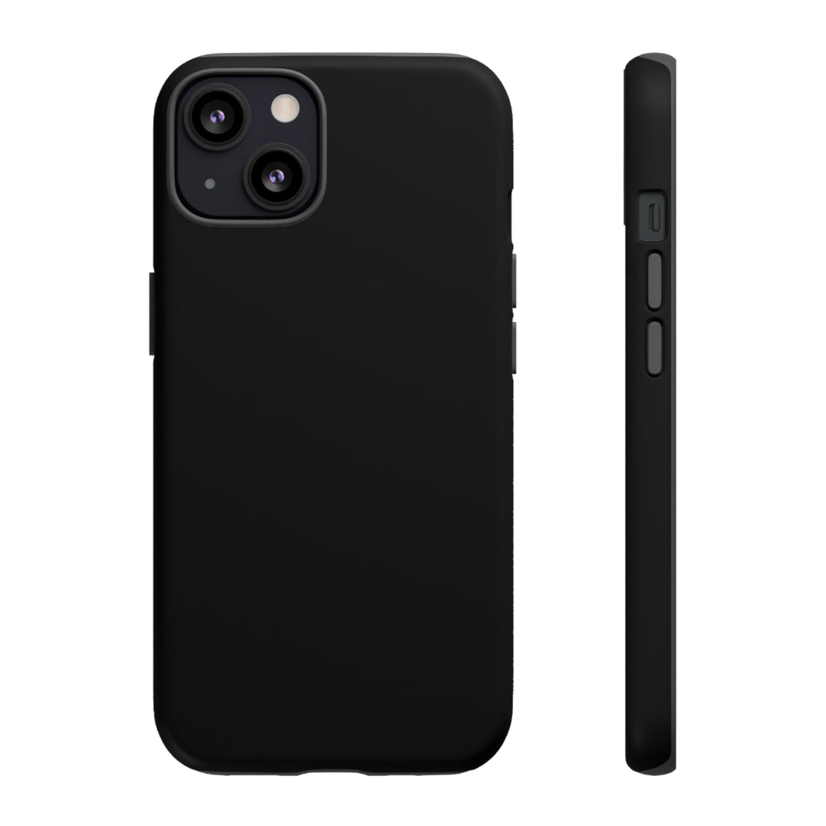 Space Black: Pure black phone case for iPhone, Samsung Galaxy and Google Pixel devices