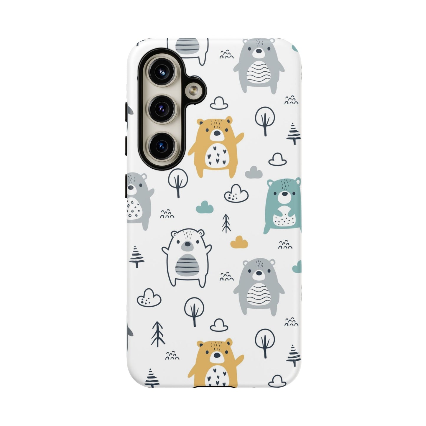 Bear Friends: Cute Phone Case for iPhone, Samsung Galaxy and Google Pixel devices