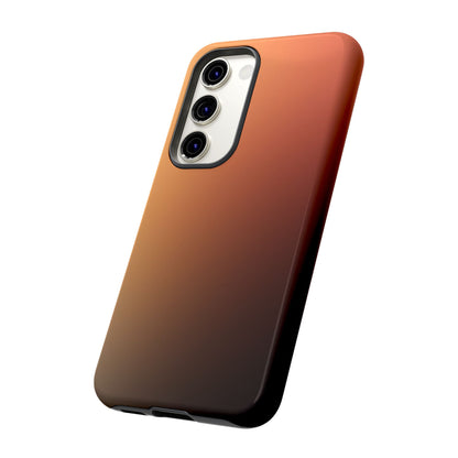 Midnight Peach: Luxury Phone Case for Samsung Galaxy Phones