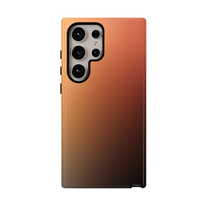 Midnight Peach: Luxury Phone Case for Samsung Galaxy Phones