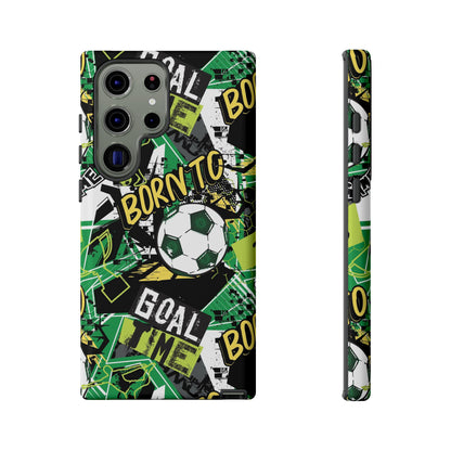 Born to Goal: Football-inspired phone case for iPhone and Samsung Galaxy