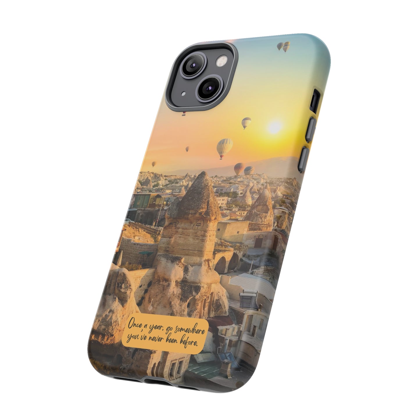 Cappadocia: Stunning travel-inspired phone case for iPhone, Samsung Galaxy and Pixel devices