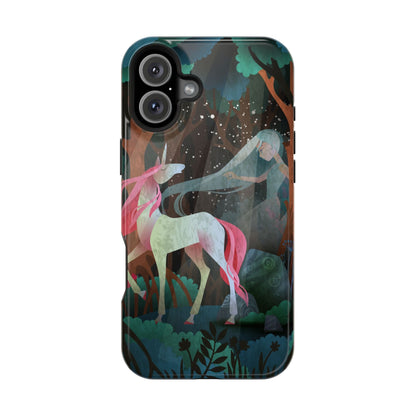 Fairy & Unicorn: Enchanted MagSafe Phone Case for iPhone