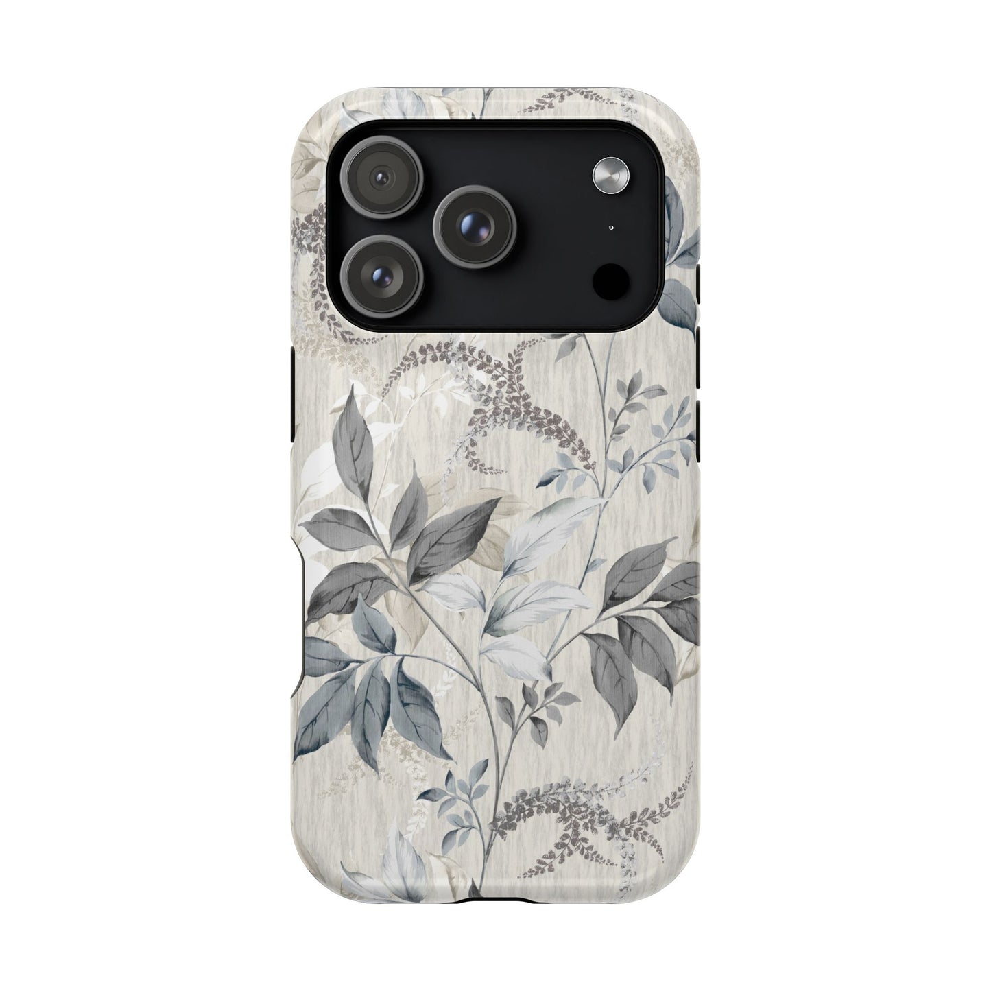 Luxury Leaves (MagSafe version): Artistic case for iPhone, Samsung Galaxy and Google Pixel