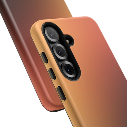 Midnight Peach: Luxury Phone Case for Samsung Galaxy Phones