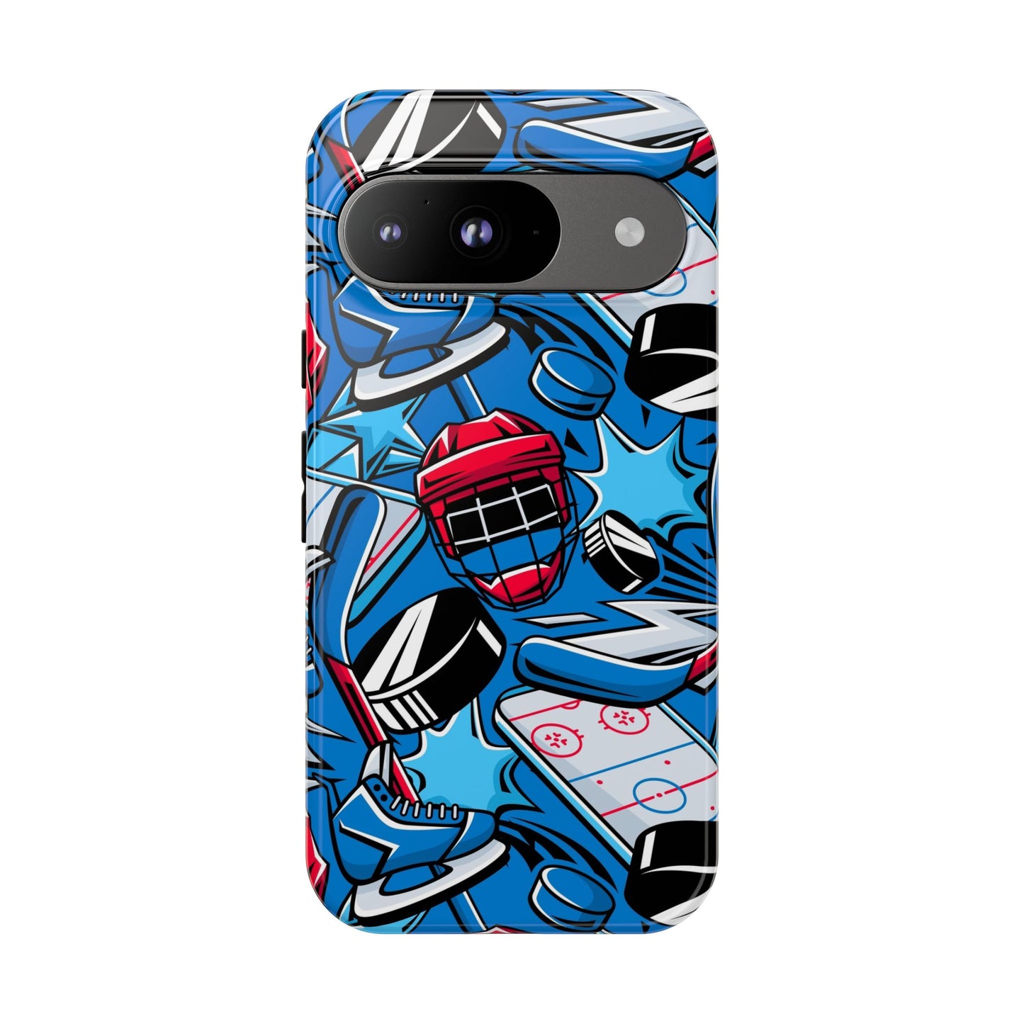 Ice Hockey PowerPlay: Sports-Inspired Phone Case for iPhone, Samsung Galaxy and Google Pixel devices