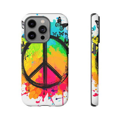 Peace Bloom: Inspiring Phone Case for iPhone and Samsung Galaxy