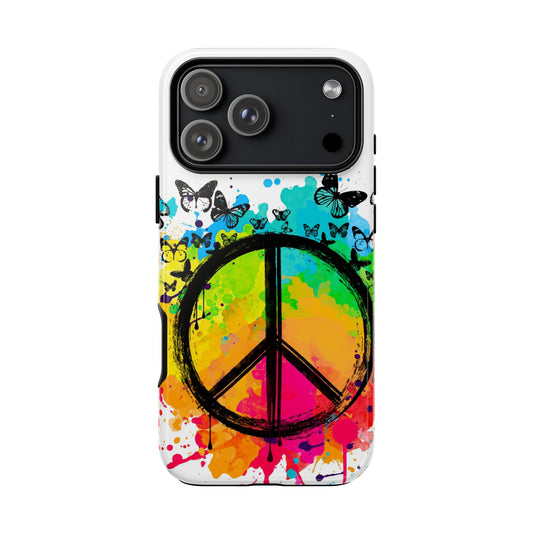 Peace Bloom: Inspiring Phone Case for iPhone and Samsung Galaxy