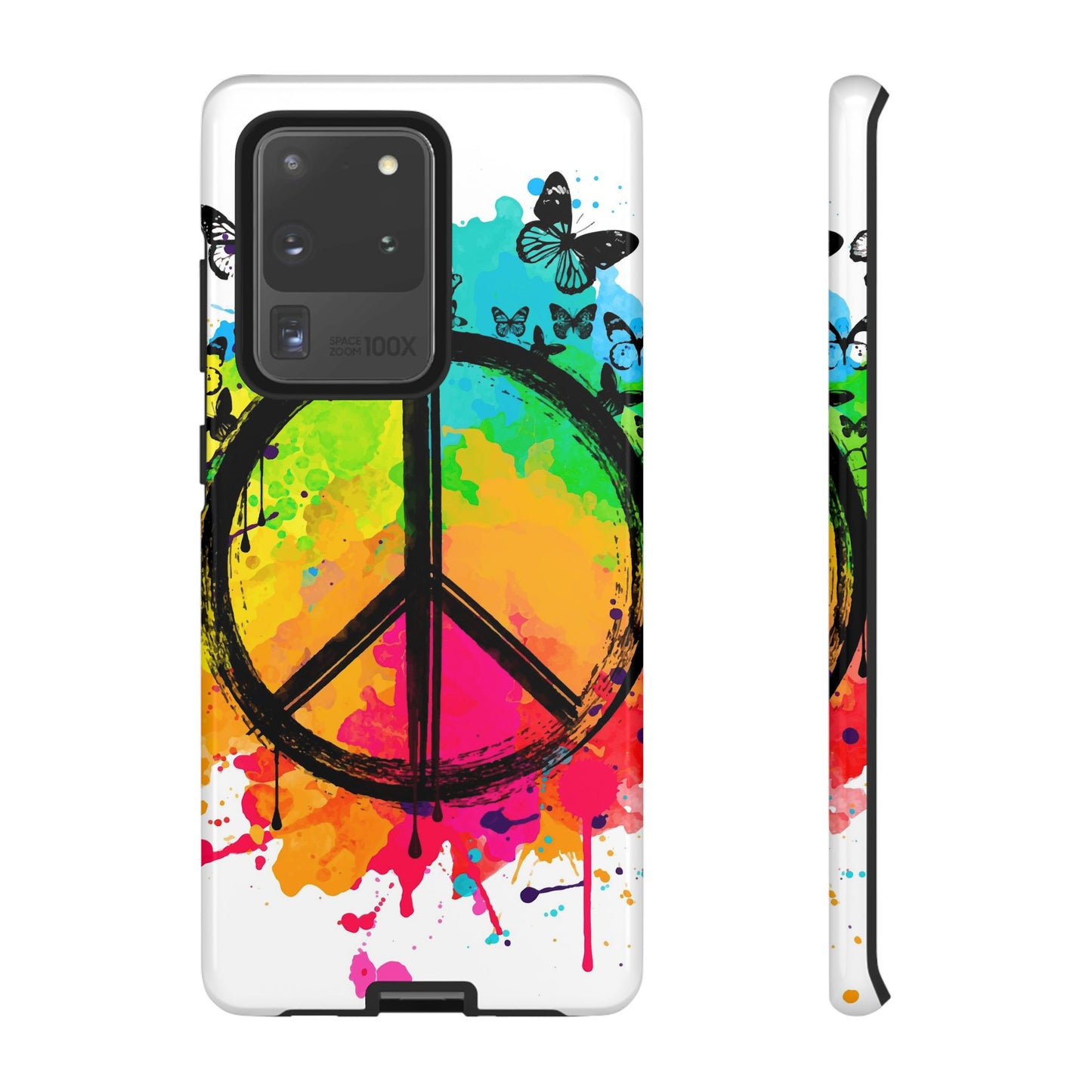 Peace Bloom: Inspiring Phone Case for iPhone and Samsung Galaxy