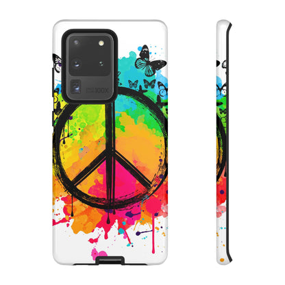 Peace Bloom: Inspiring Phone Case for iPhone and Samsung Galaxy