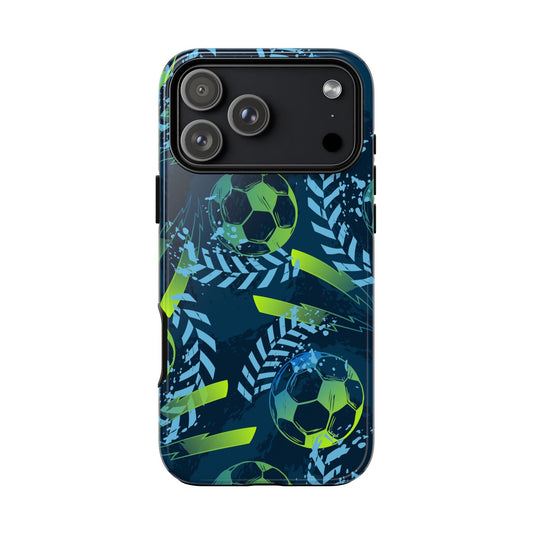 Football Grunge: Sporty Phone Case for iPhone, Samsung Galaxy and Google Pixel