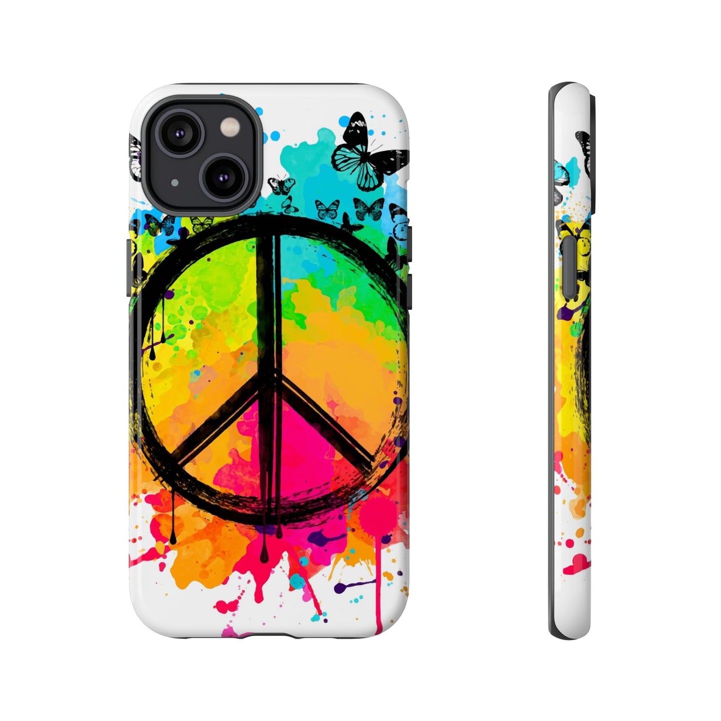 Peace Bloom: Inspiring Phone Case for iPhone and Samsung Galaxy