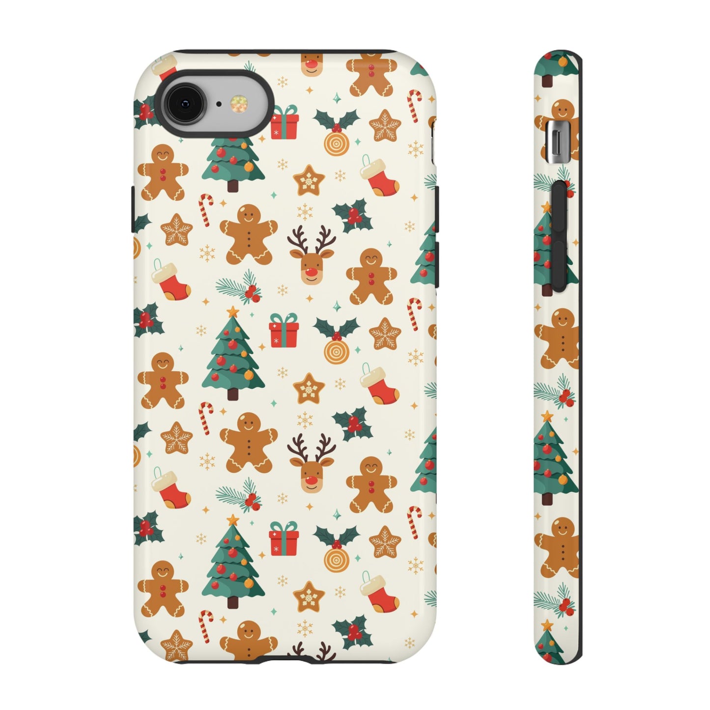 Gingerbread Holidays: Xmas-themed phone case for iPhone, Samsung and Google Pixel