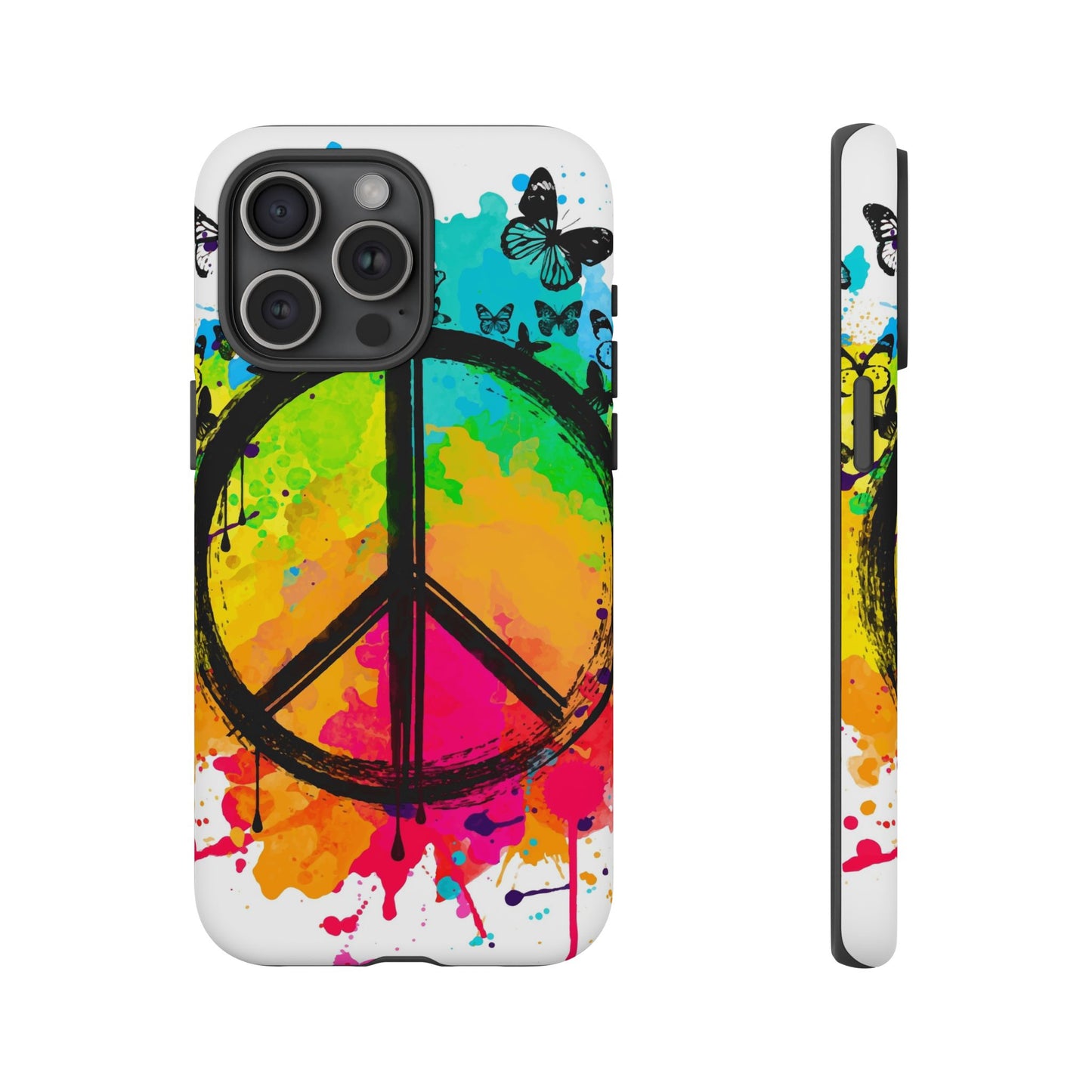 Peace Bloom: Inspiring Phone Case for iPhone and Samsung Galaxy