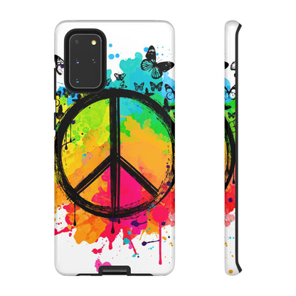 Peace Bloom: Inspiring Phone Case for iPhone and Samsung Galaxy