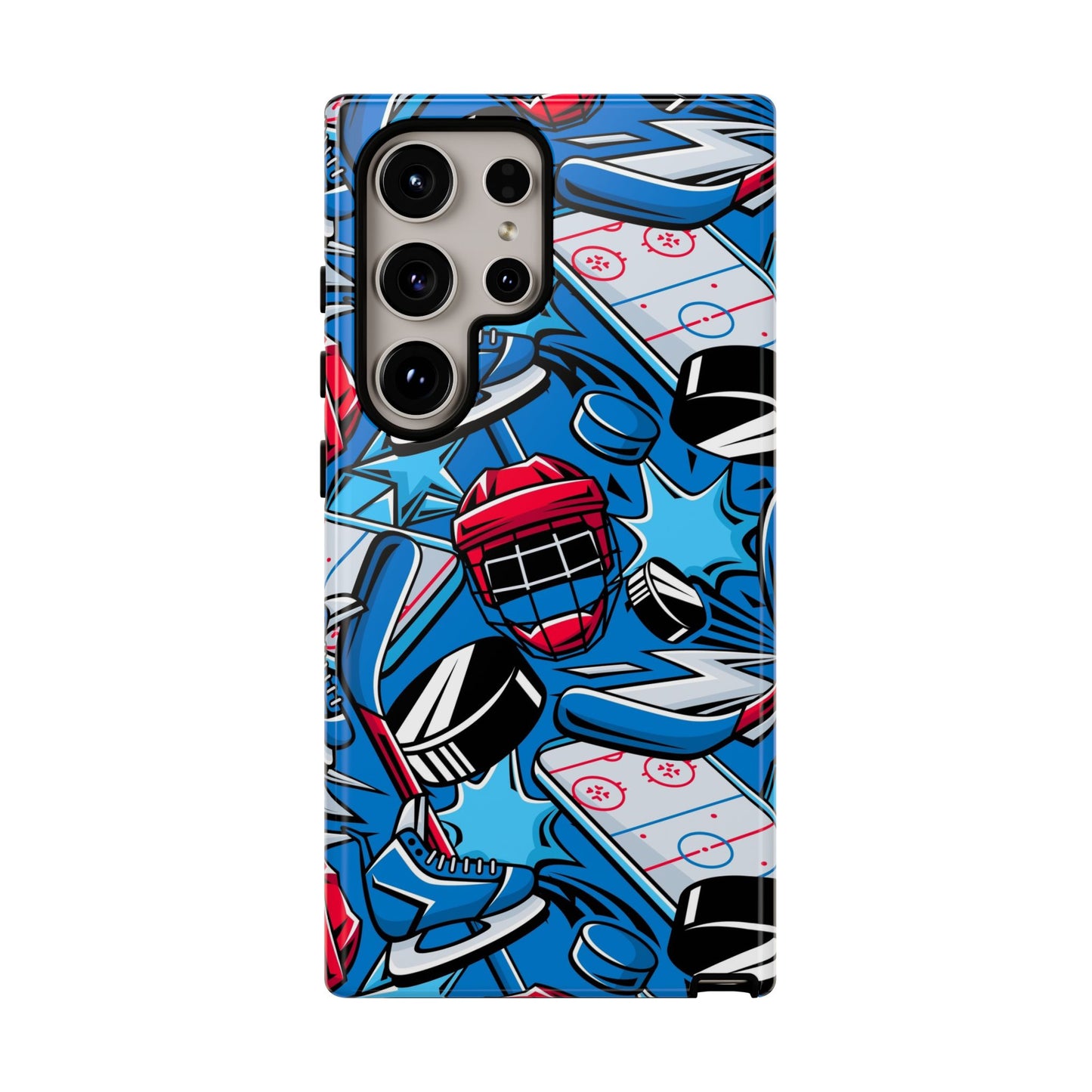 Ice Hockey PowerPlay: Sports-Inspired Phone Case for iPhone, Samsung Galaxy and Google Pixel devices