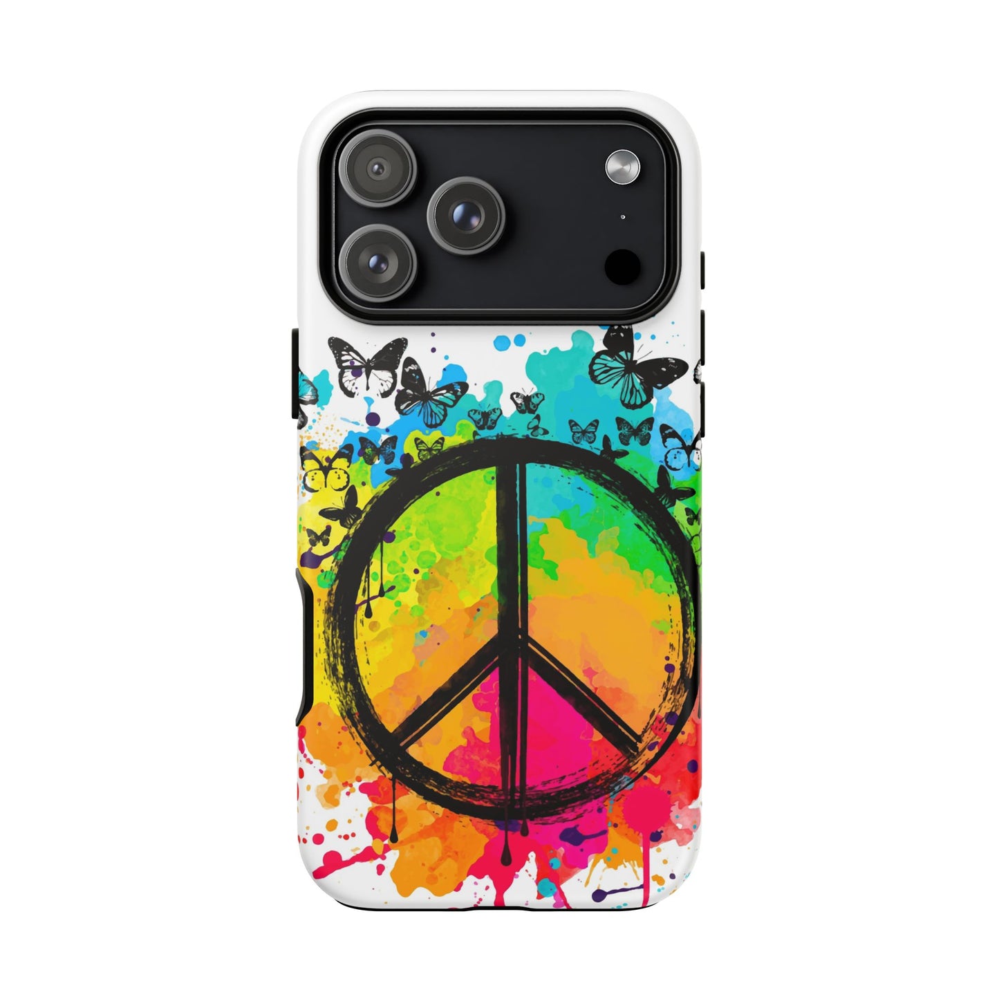 Peace Bloom: Inspiring Phone Case for iPhone and Samsung Galaxy