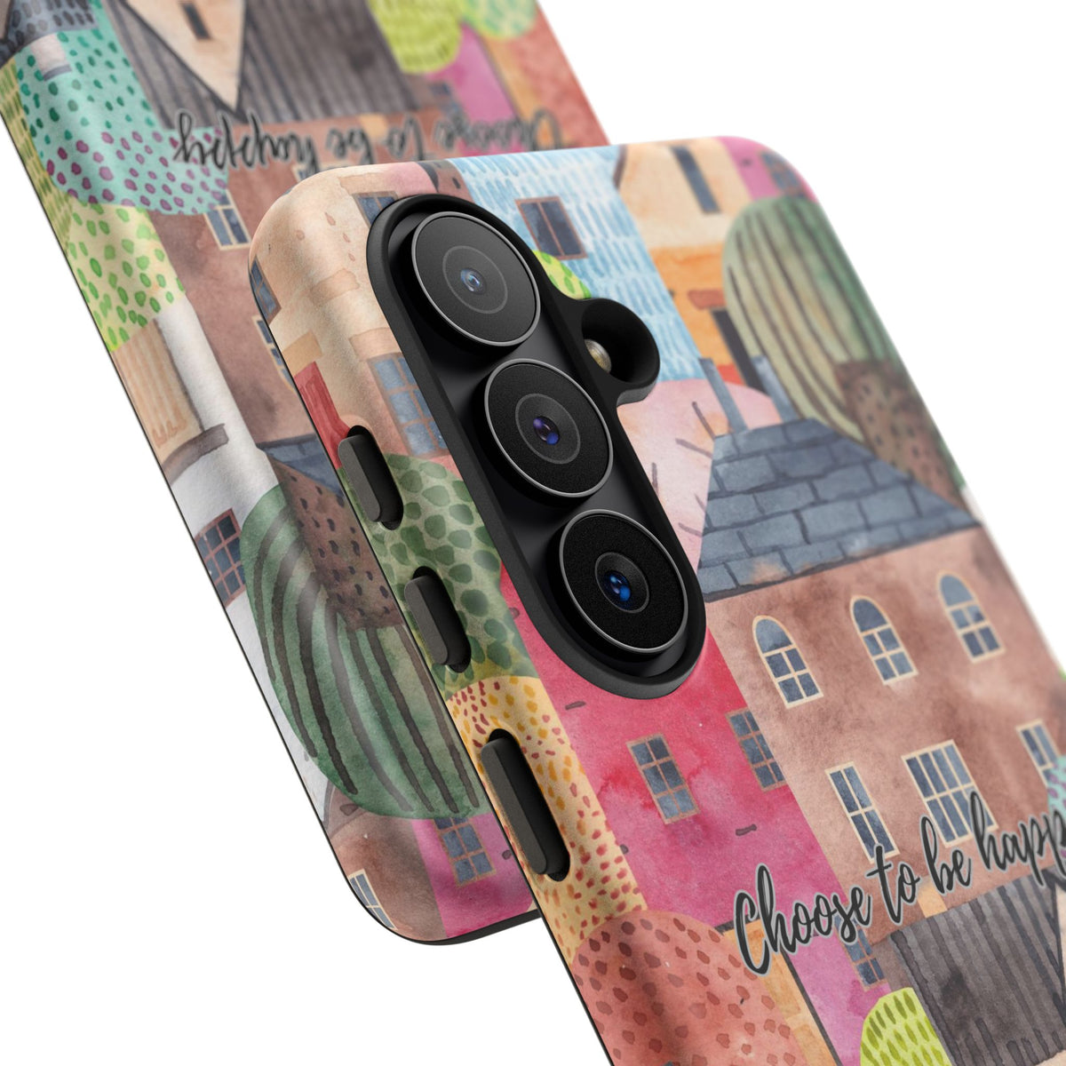Choose to be Happy: Inspiring Case for iPhone, Samsung Galaxy and Google Pixel devices
