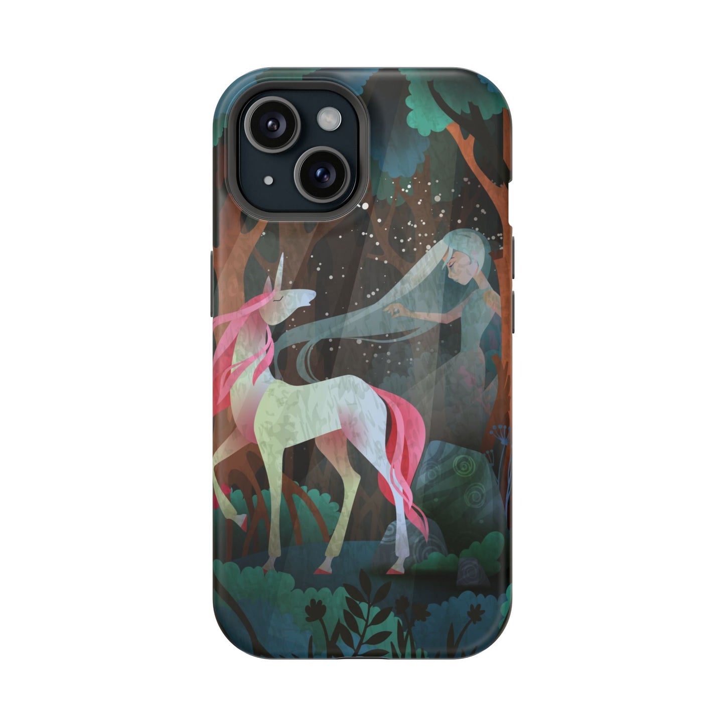 Fairy & Unicorn: Enchanted MagSafe Phone Case for iPhone