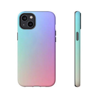 Cotton Candy: Quadcolor Pastel Gradient Tough Case for iPhone, Samsung Galaxy and Google Pixel devices