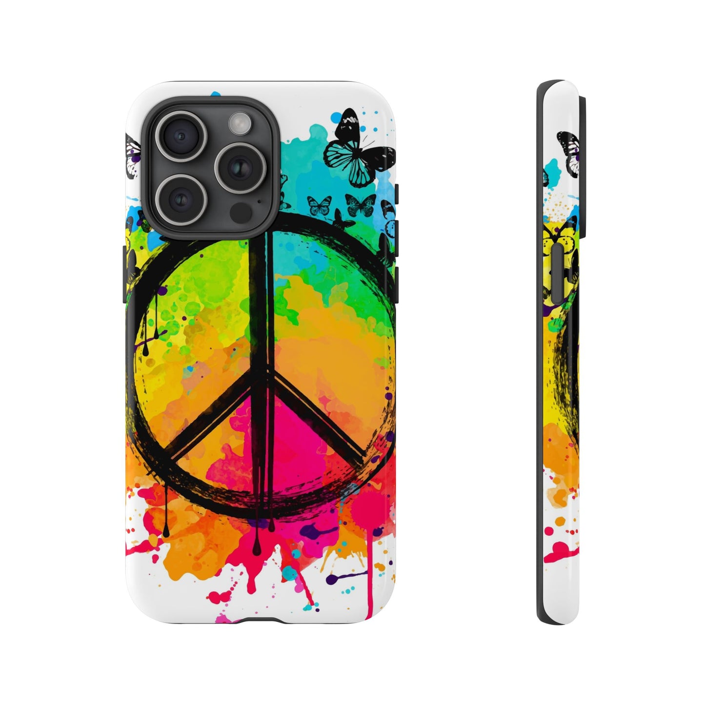 Peace Bloom: Inspiring Phone Case for iPhone and Samsung Galaxy