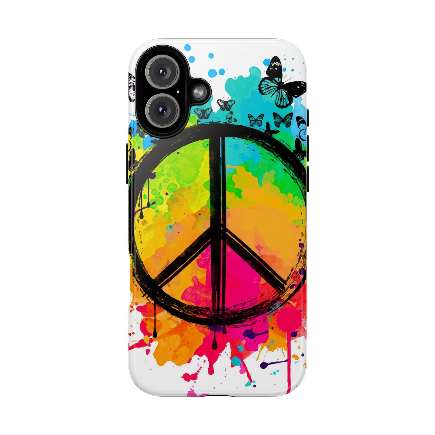 Peace Bloom: Inspiring Phone Case for iPhone and Samsung Galaxy