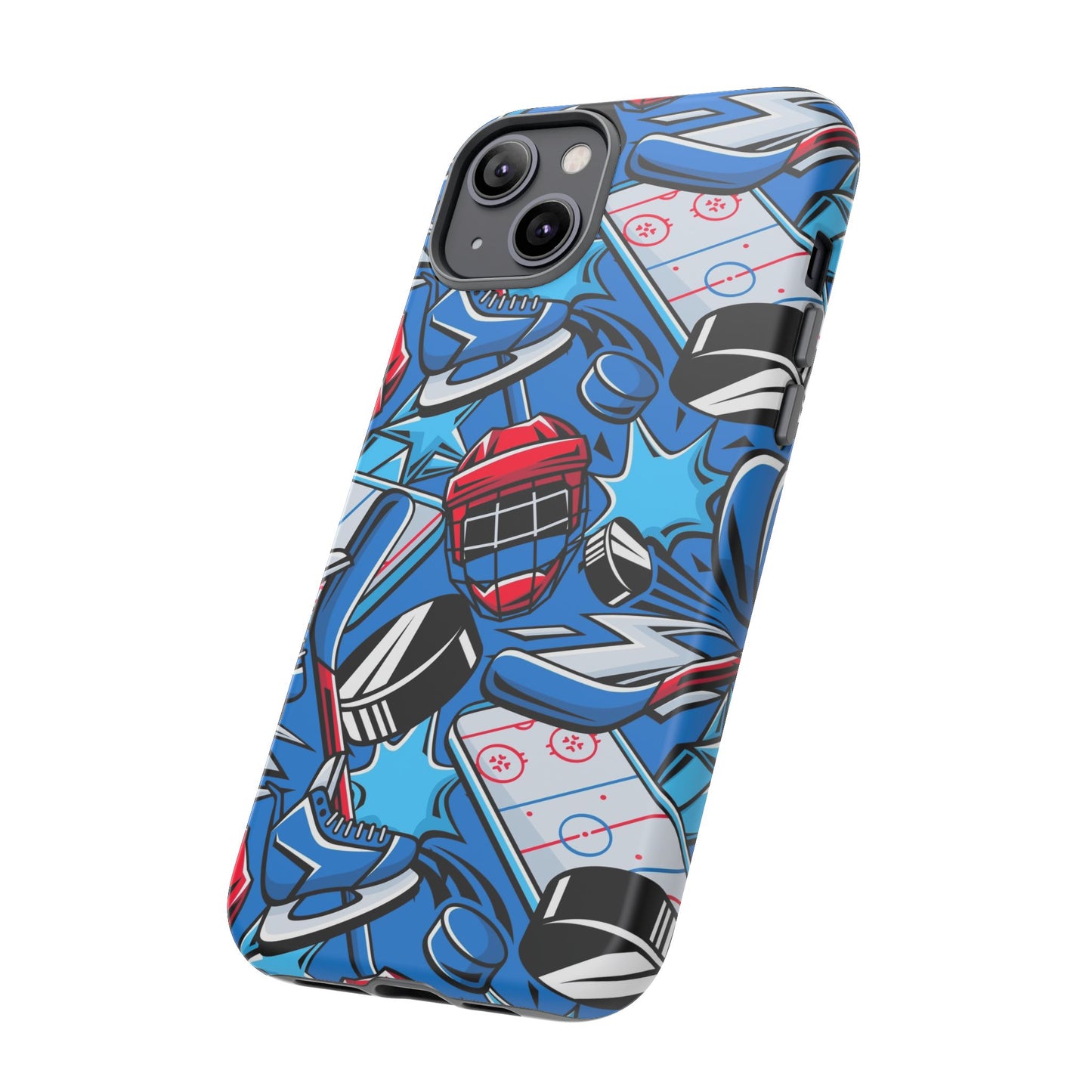 Ice Hockey PowerPlay: Sports-Inspired Phone Case for iPhone, Samsung Galaxy and Google Pixel devices