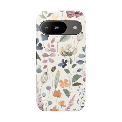 Floral Prints Phone Case for iPhone, Samsung Galaxy and Pixel devices