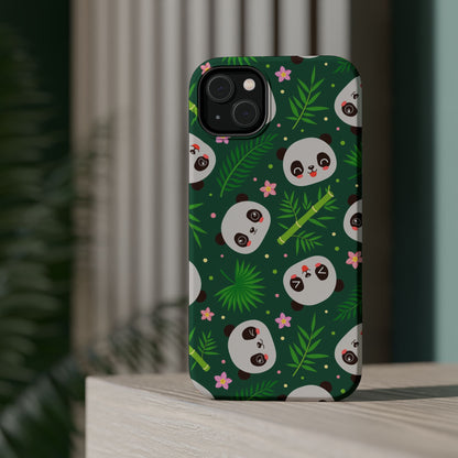 Cute Panda: Phone case for Apple iPhone (MagSafe compatible)