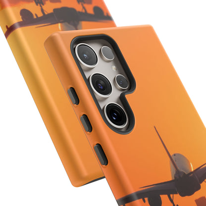 Runway Dreams Phone Case: "A mile of highway will take you a mile, but a mile of runway will take you anywhere" for iPhone, Samsung and Google Pixel