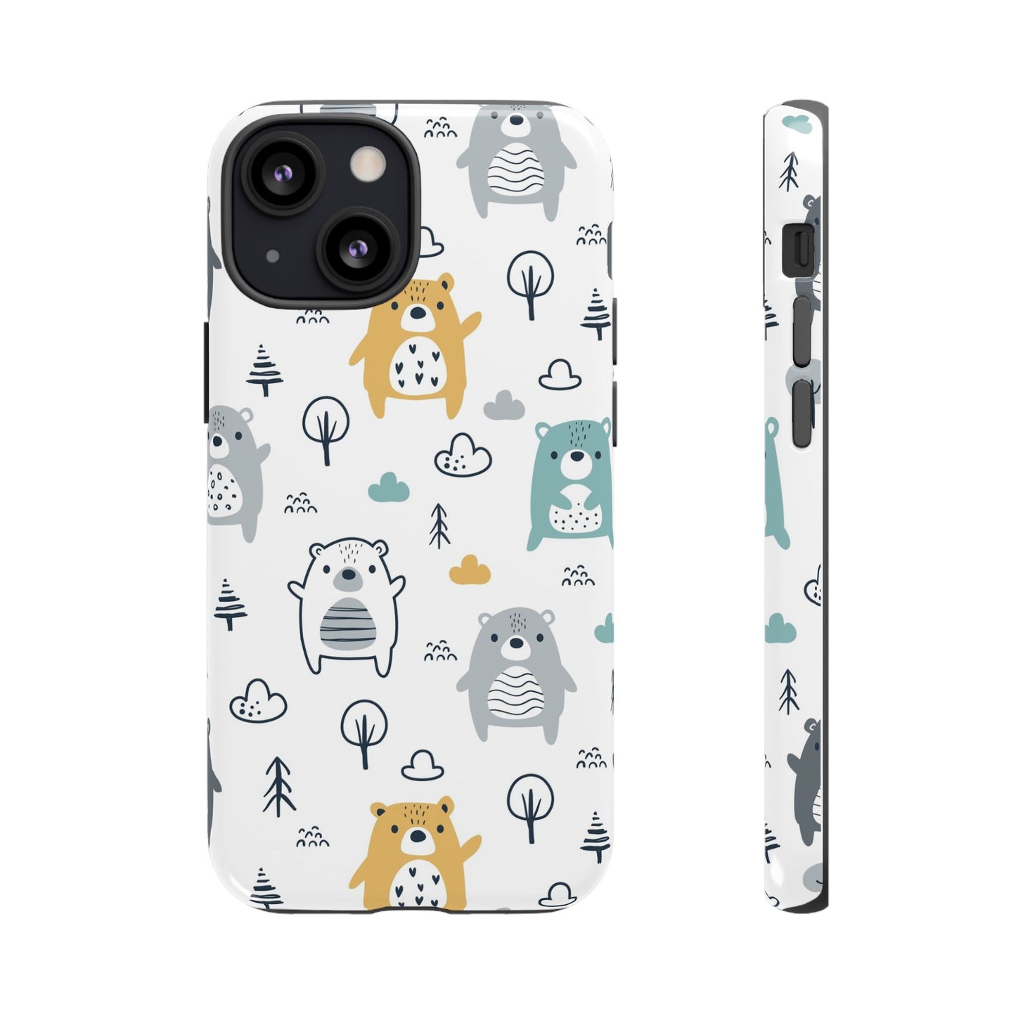 Bear Friends: Cute Phone Case for iPhone, Samsung Galaxy and Google Pixel devices