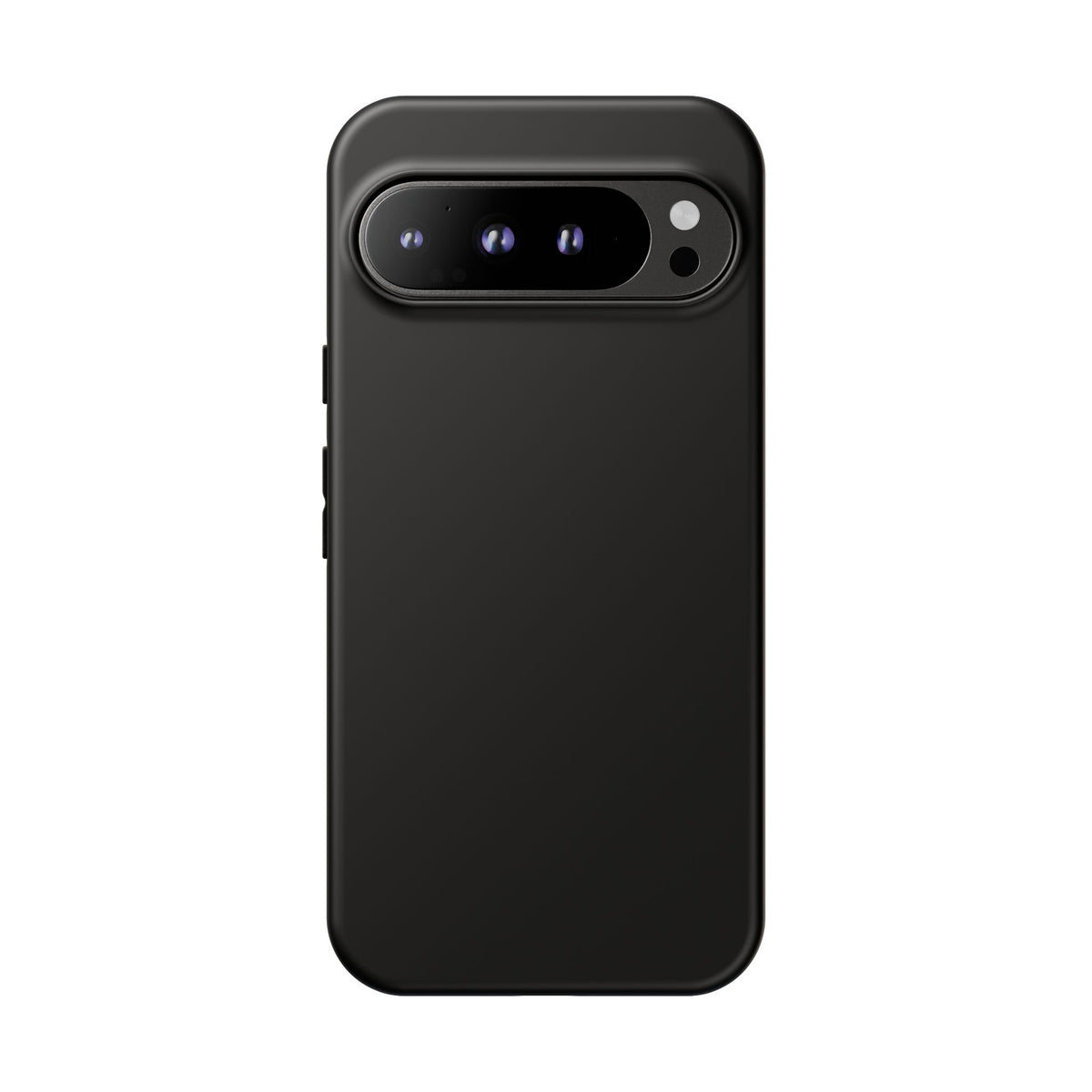 Space Black: Pure black phone case for iPhone, Samsung Galaxy and Google Pixel devices
