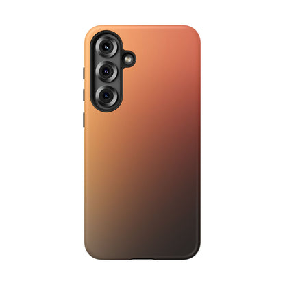 Midnight Peach: Luxury Phone Case for Samsung Galaxy Phones