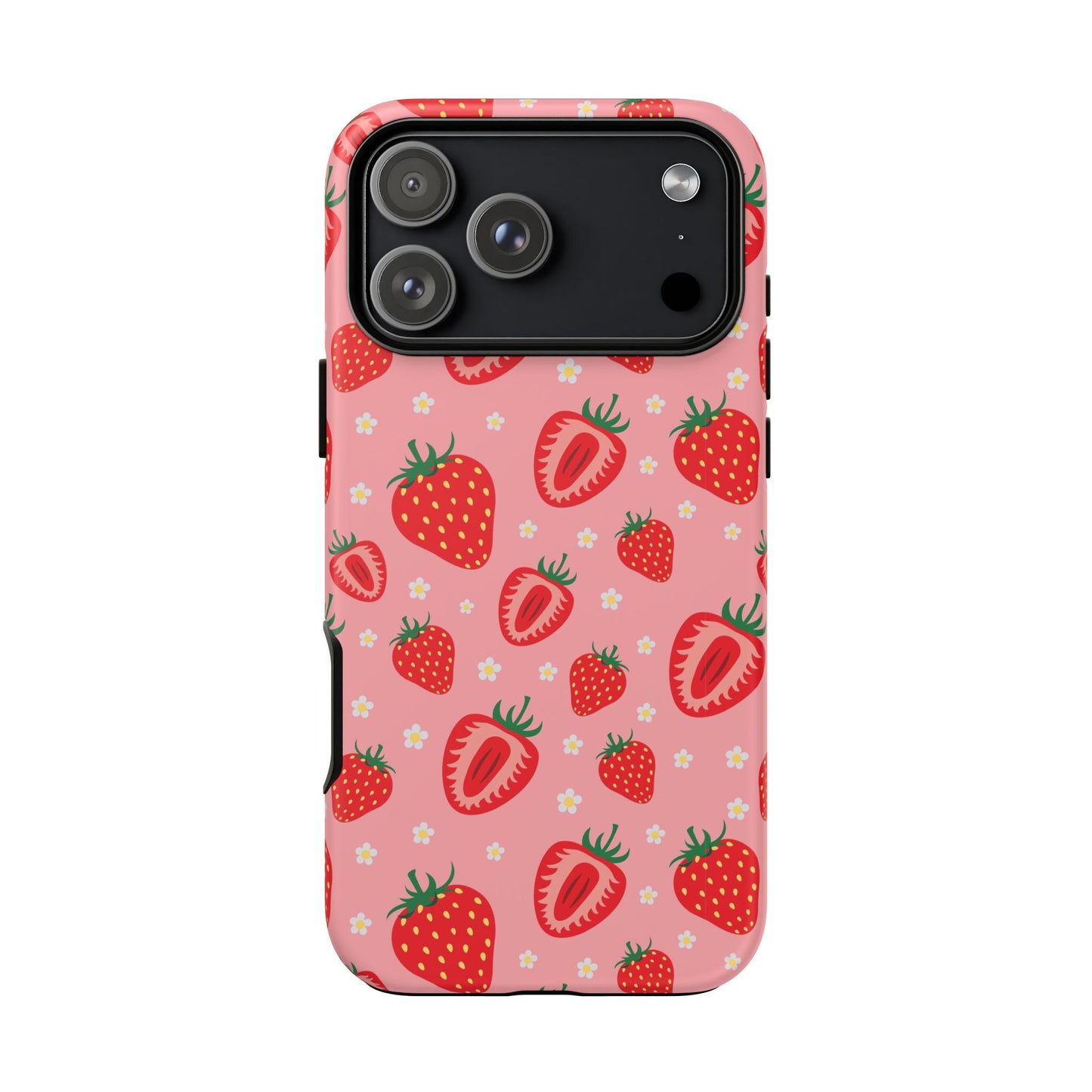 Berry Strawberry: Fruit-inspired phone case for iPhone, Samsung Galaxy and Google Pixel devices