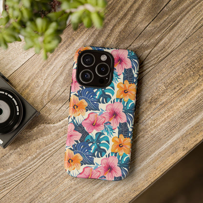 Hibiscus: Cute Floral Phone Case for iPhone, Samsung and Google Pixel